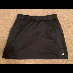 Adidas Black Golf Skort